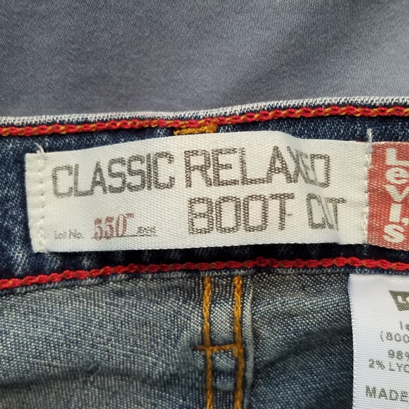 Levi's Vintage 550 Classic Relaxed Boot Cut (14M) - Picture 5 of 8